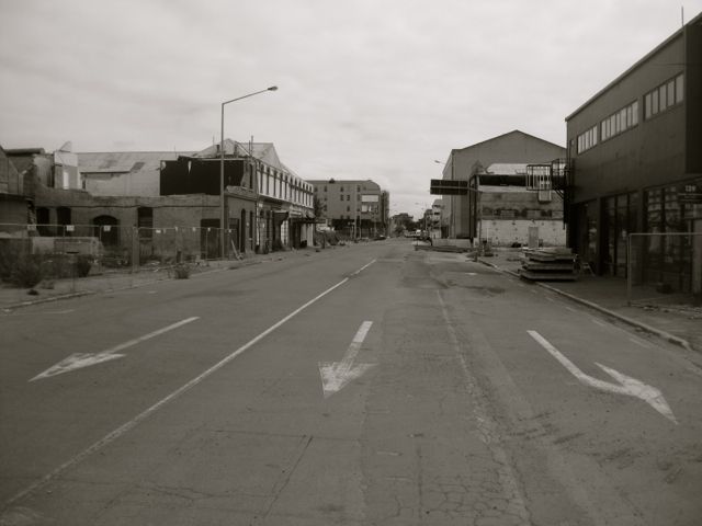 Christchurch nach dem Erdbeben