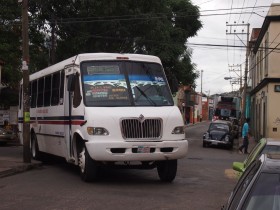 Lokaler Bus in Mexiko