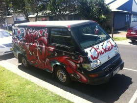Campervan in Australien
