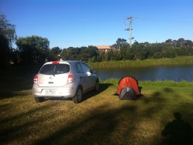 Camping in Australien