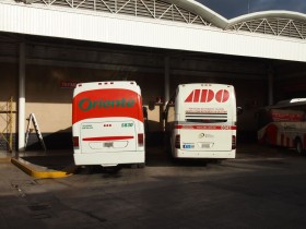 Fernbusse in Mexiko