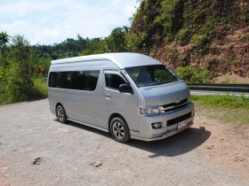 Minivan in Thailand