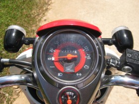 Motorroller in Laos