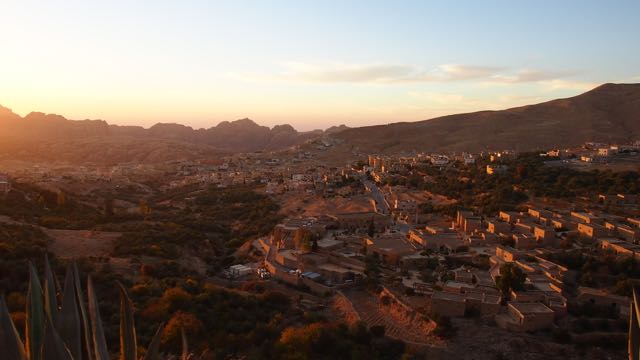 Wadi Musa Sonnenuntergang