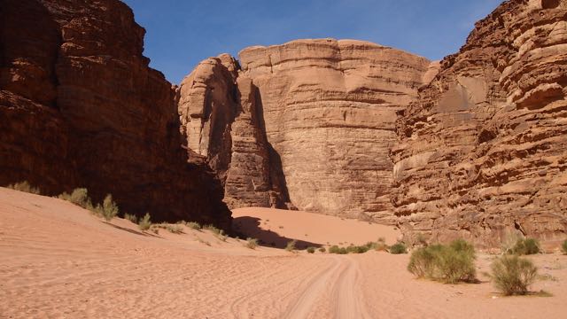 Wadi Rum Schlucht