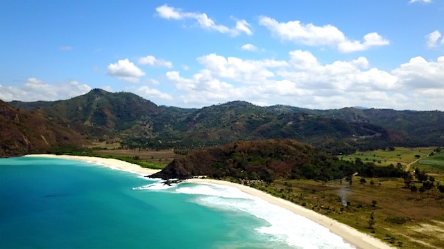 Lombok Indonesien Selong Belanak Beach