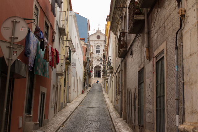 Enge Gasse Lissabon